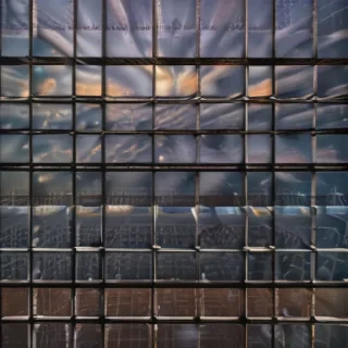 grid background