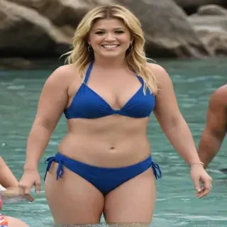 Kelly Clarkson in bikini
