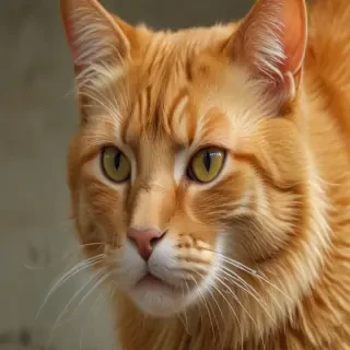 orange cat