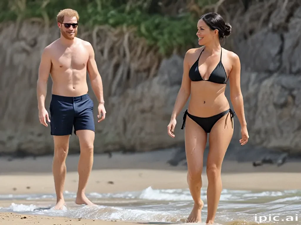 meghan markle en bikini
