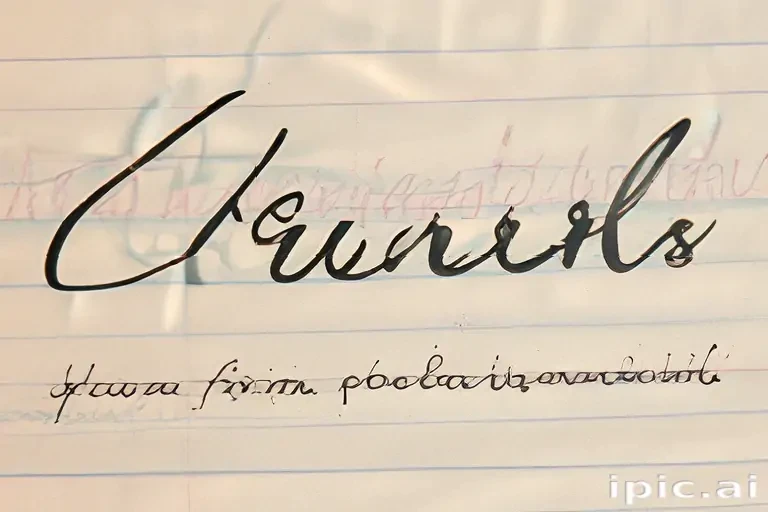 cursive laura