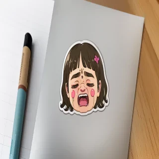 crying sticker