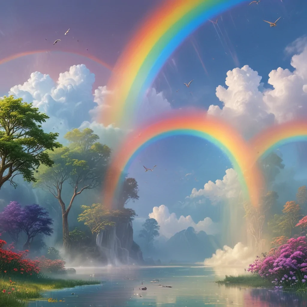 cute rainbow wallpaper