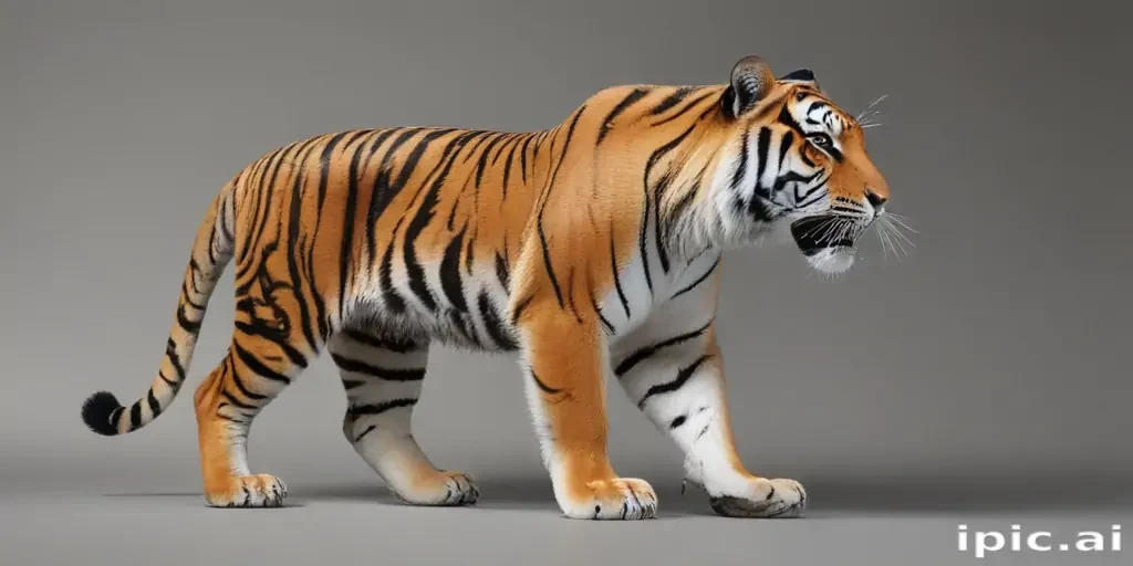 transparent tiger