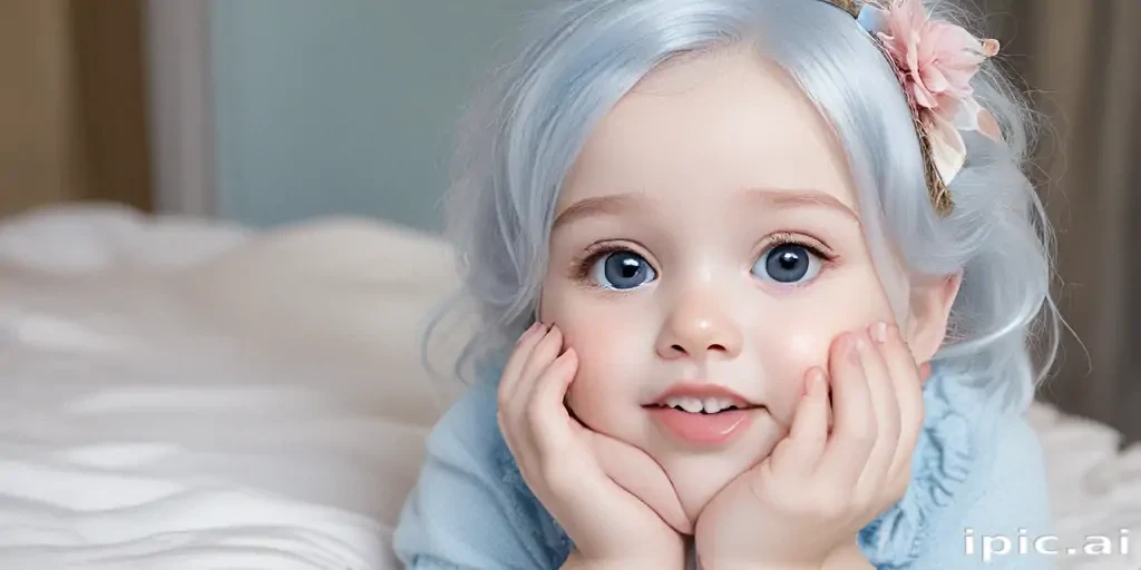 cute blue
