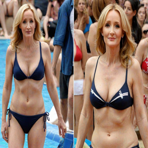 jk rowling bikini