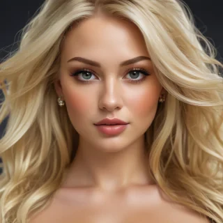 curvy blonde