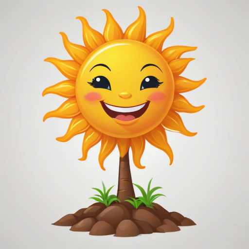 cartoon sun png