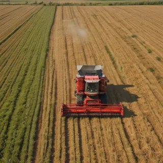 combine harvester
