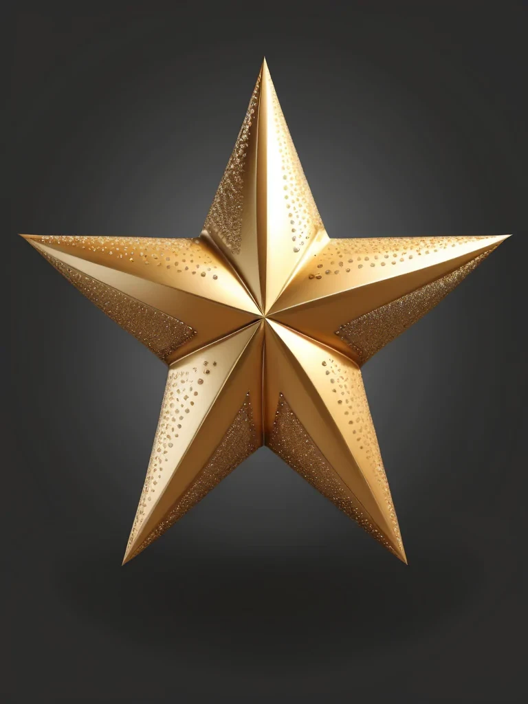 golden star png