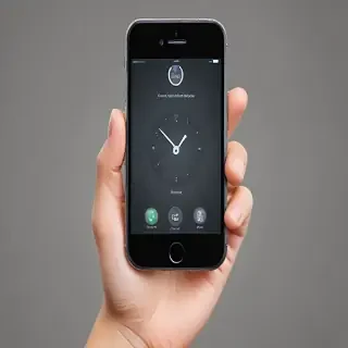 hold phone png