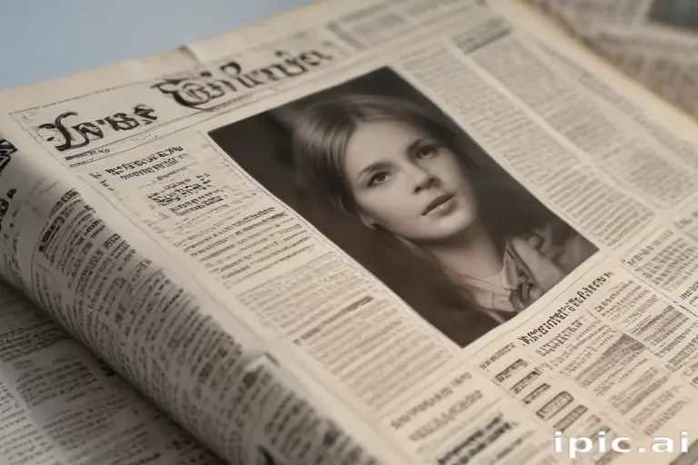 newspaper transparent