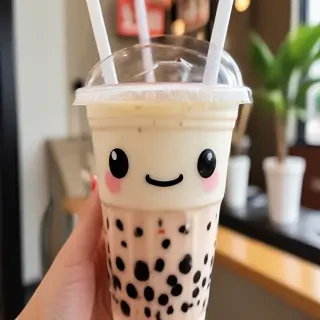 boba tea cute
