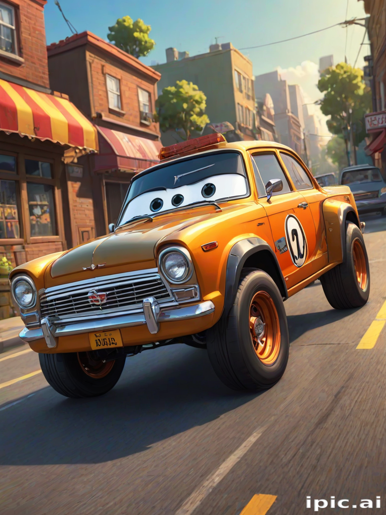 cartoon car wallpaper