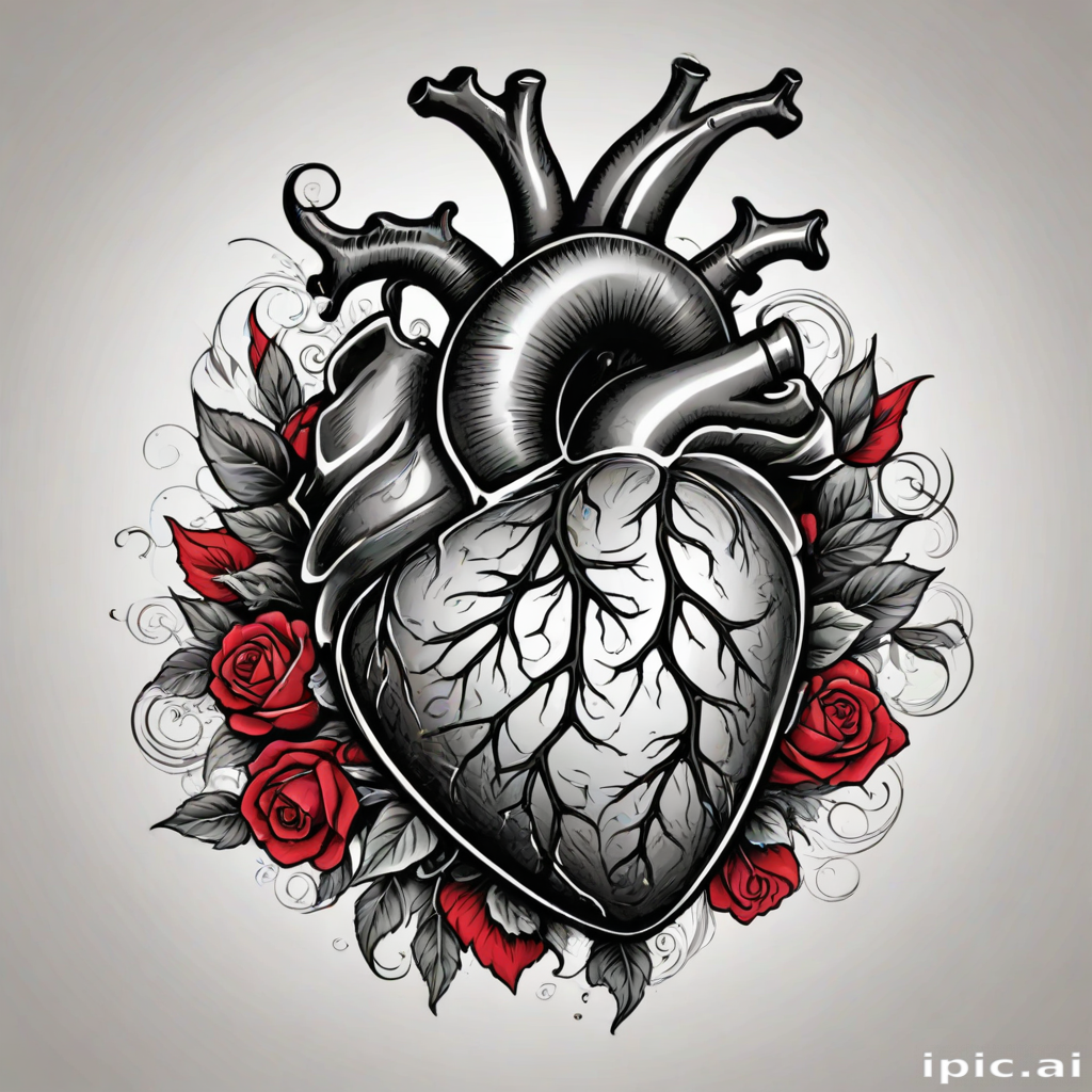 heart tattoo png