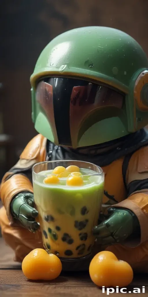 cute boba wallpaper
