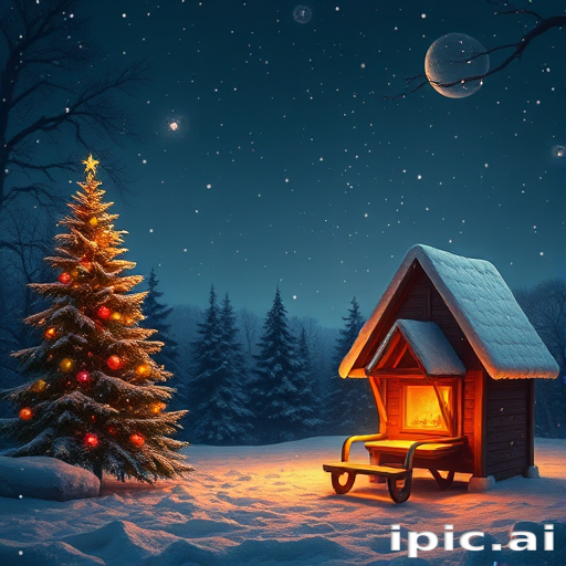 simple christmas wallpaper