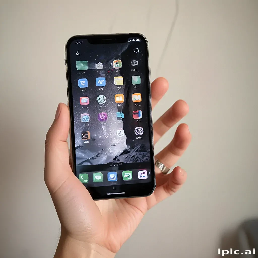 person holding phone