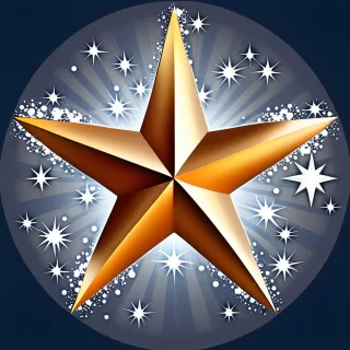 christmas star clip art