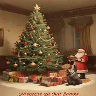 merry christmas vintage images