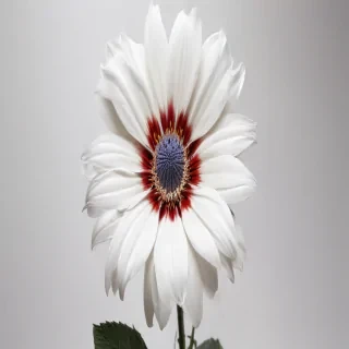flower white bg