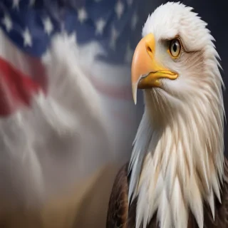 american eagle dog