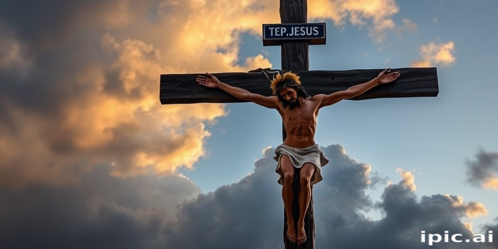 images of jesus christ on cross