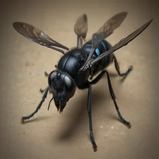 black wasp
