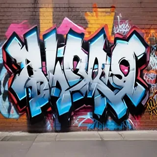 graffiti art background