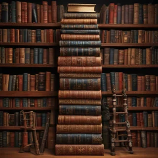 bookstack clipart