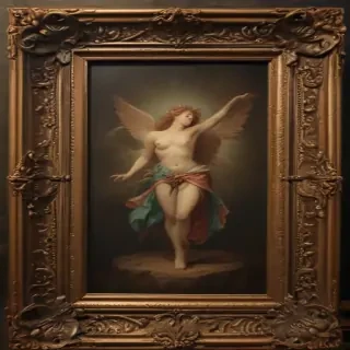 frame with background