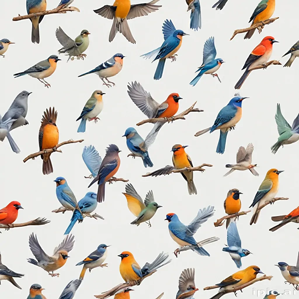 birds transparent background
