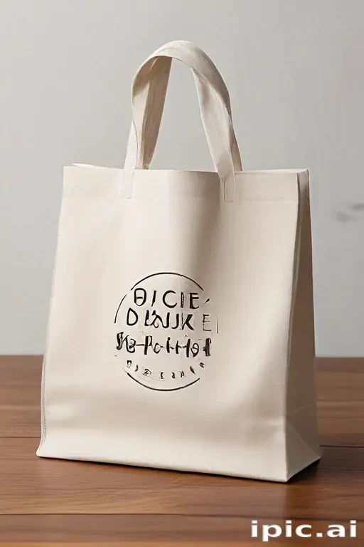 canvas bag mockup