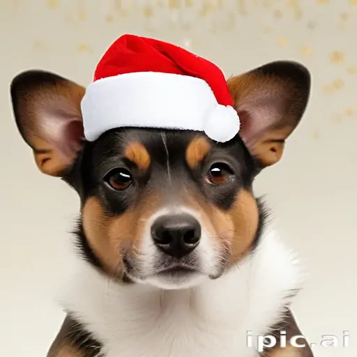 christmas dog backgrounds