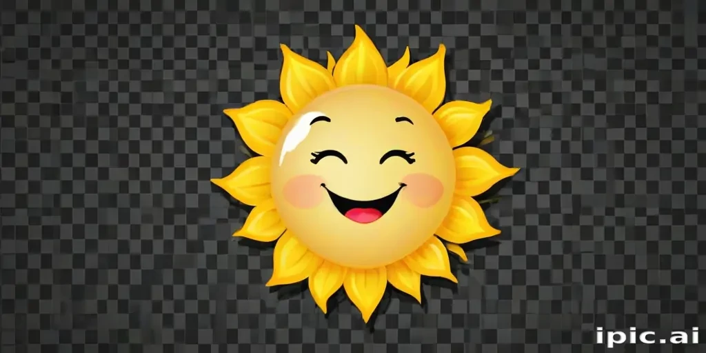 sunshine clipart transparent background