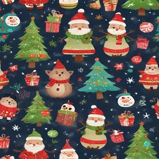 cartoon christmas backgrounds