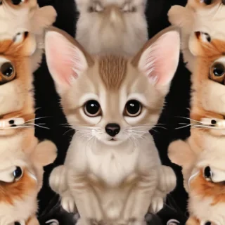 cute animal background