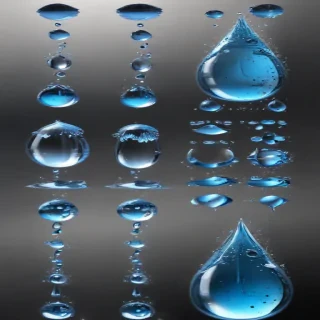 water drops clip art