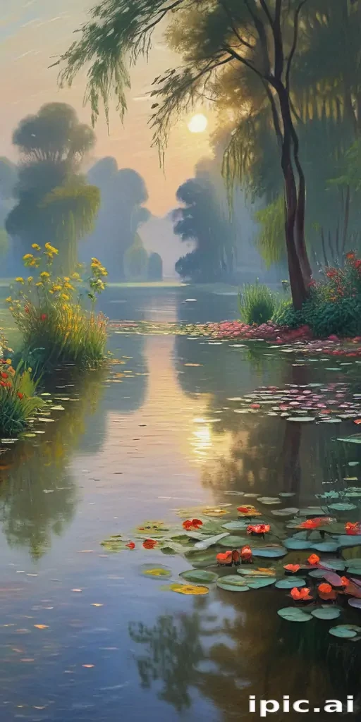 monet paintings wallpaper