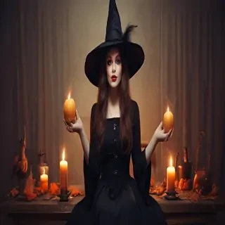 vintage witch pictures