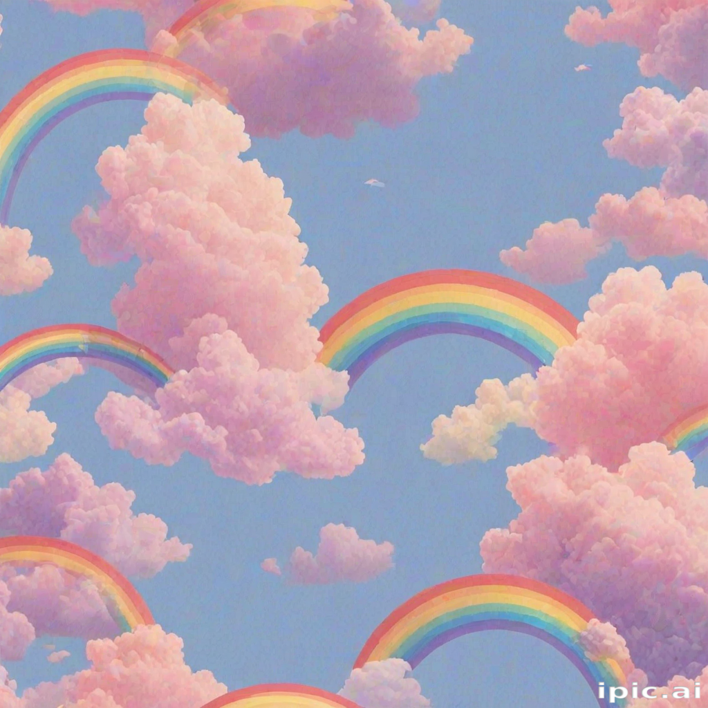 aesthetic wallpapers rainbow