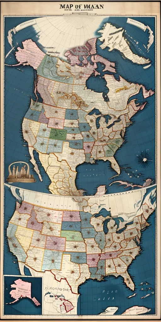 map of usa