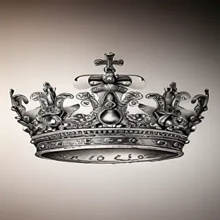 crown drawing