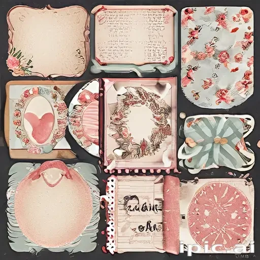 scrapbook stickers png