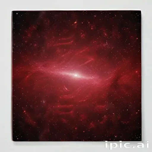 galaxy red wallpaper