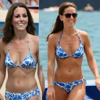 kate middleton en bikini