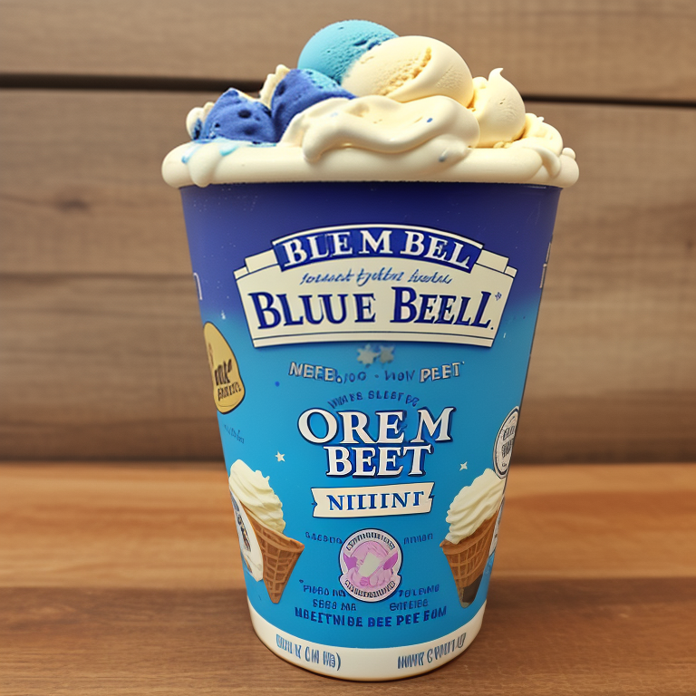 blue bell ice cream pint