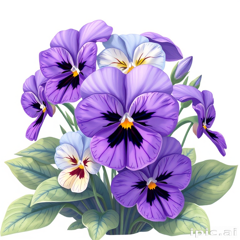 violets png