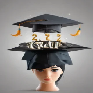 grad hat png