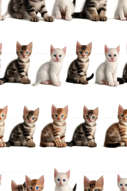 kittens transparent background